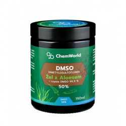 Żel DMSO 50% z Aloesem 190ml