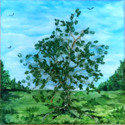 Obraz drzewa 3D