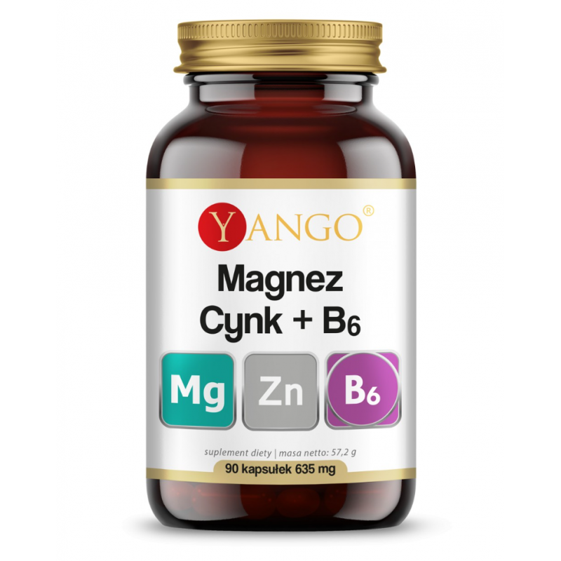 Naturalny Magnez + Cynk + B6