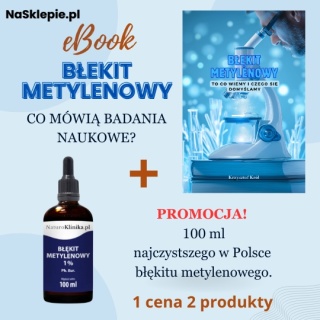 Błękit Metylenowy, co wiemy, a czego się domyslamy (eBook) + 100ml błękitu