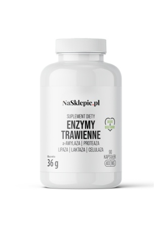 Digezyme Enzymy Trawienne w kapsułkach 400mg