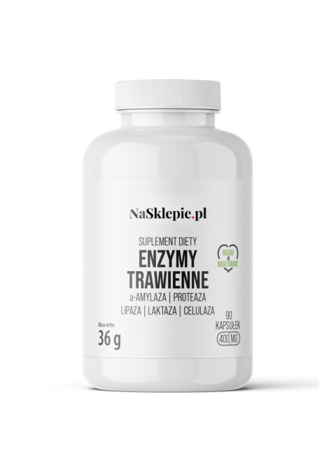 Digezyme Enzymy Trawienne w kapsułkach 400mg