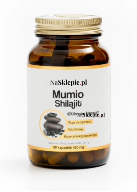 Mumio (Shilajit) - kwas fulwowy