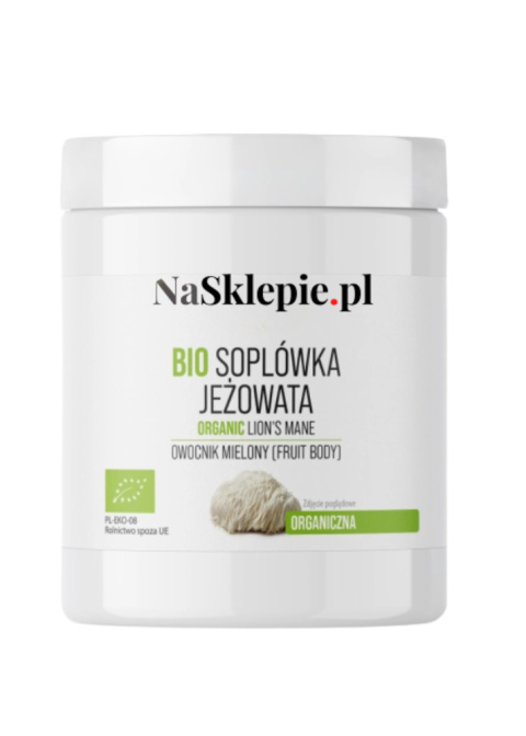 Soplówka Jerzowata (Lwia Grzywa) grzyb mielony 100g Soplówka Jerzowata (Lwia Grzywa) grzyb mielony 100g