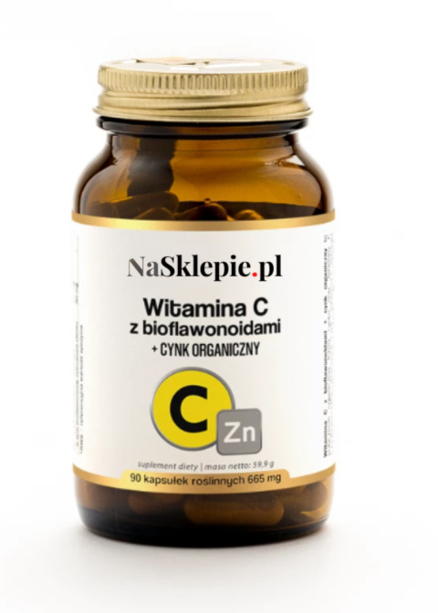 Witamina C z bioflawonoidami + CYNK ORGANICZNY